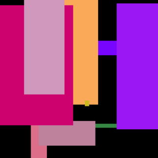 Large Shower Lavender Wet