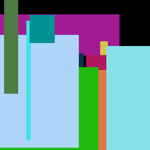 Purple Shower Washer