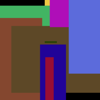 Gold Heater Shower Green