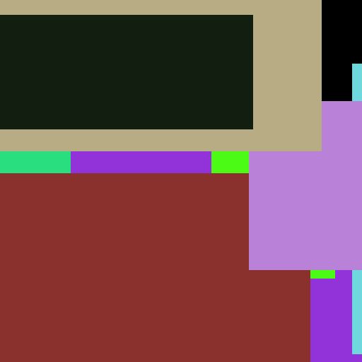 Purple Plastic White