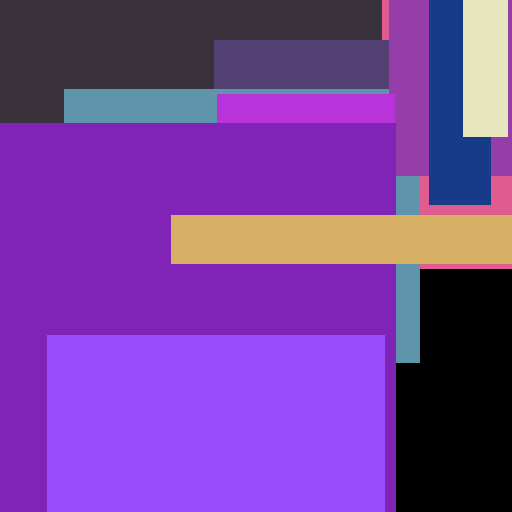 Doll Bed Lavender Rooster