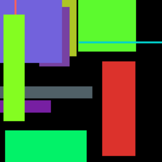 Water Blue Shower HDMI