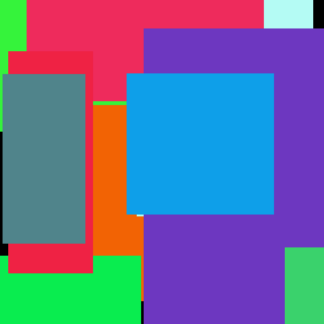 Blue Purple Microwave