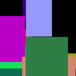 Violet Pink Yellow White