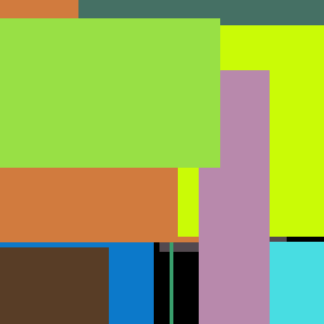 Brass Blue Moustache Perl