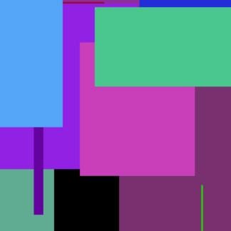 Diamond Carrot Chair Blue