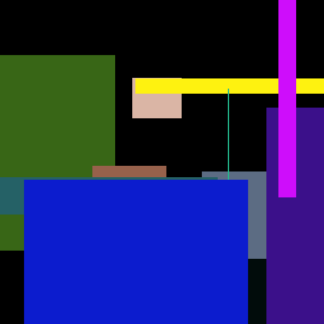 Grey Doll Table Moustache