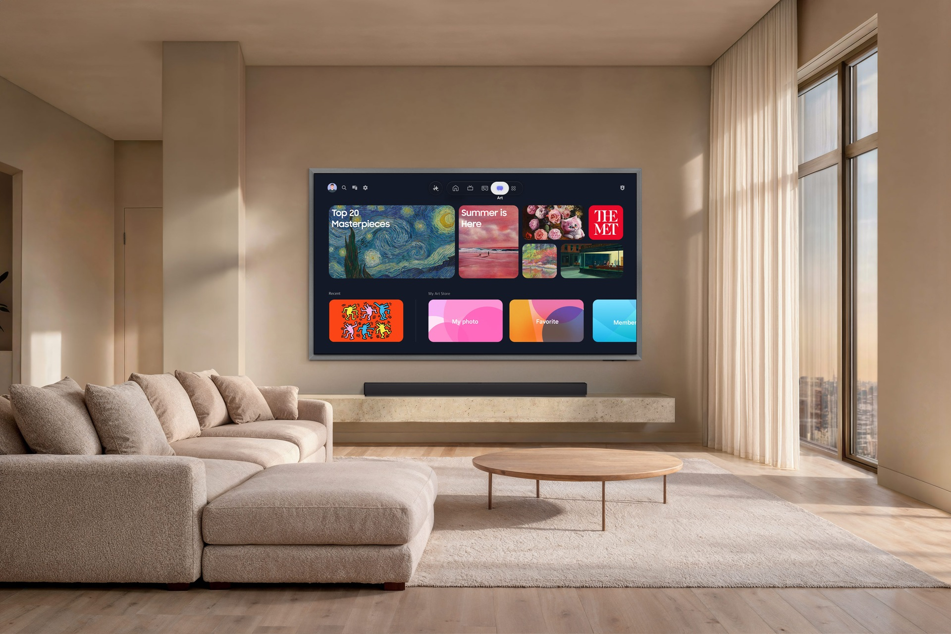 Samsung TQ55S99HAT 139.7 cm (55″) 4K Ultra HD Smart TV Wi-Fi Black - Image 2