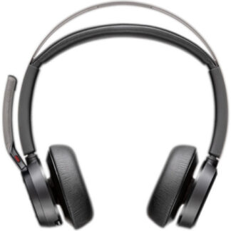 HP Poly Voyager Focus 2-M USB-C-C Headset USB-C/A Adapter Charging Stand Poly+ 3years Black