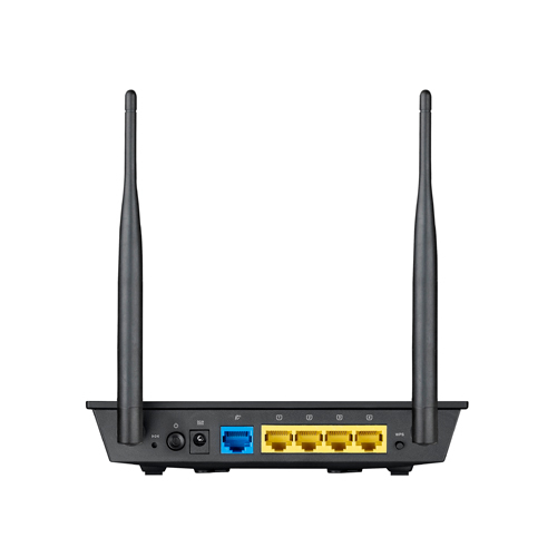 ASUS RT-N12E C1 N300 wireless router Fast Ethernet Single-band (2.4 GHz) Black, Metallic - Image 3