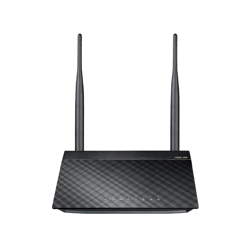 ASUS RT-N12E C1 N300 wireless router Fast Ethernet Single-band (2.4 GHz) Black, Metallic