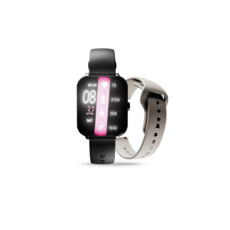 Cellularline ION PRO SMARTWATCH BLUETOOTH SQUARE 1.83″ BLACK